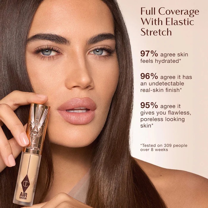 CHARLOTTE TILBURY Консилер Airbrush Flawless Blur, 4 Fair-Medium 5