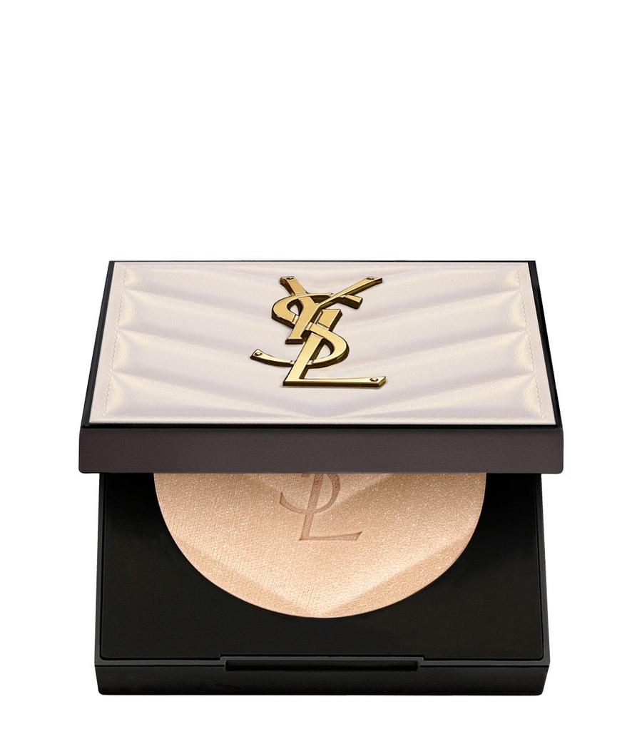 YVES SAINT LAURENT Компактный пудровый хайлайтер All Hours Hyper Luminize, 02 Hypnotic Honey