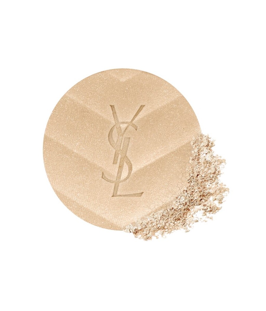 YVES SAINT LAURENT Компактный пудровый хайлайтер All Hours Hyper Luminize, 02 Hypnotic Honey 2