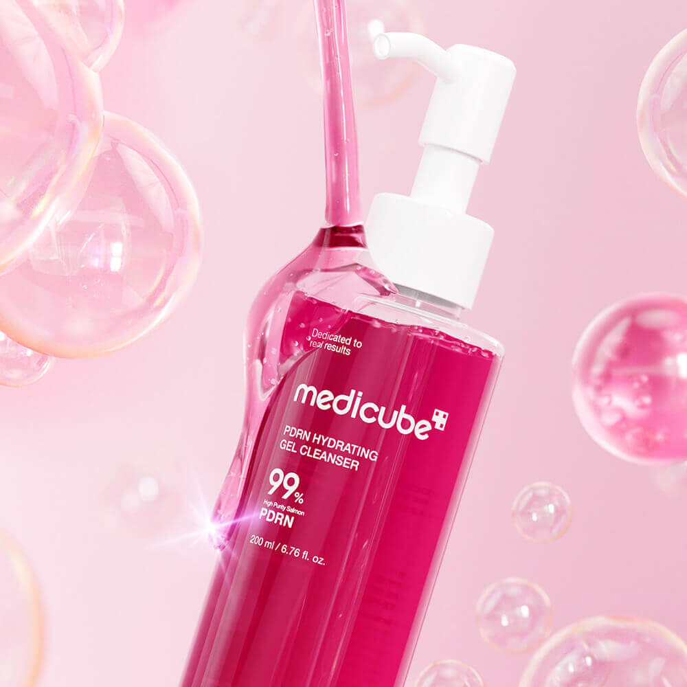 MEDICUBE  Гель увлажняющий для умывания с ПДРН PDRN Hydrating Gel Cleanser (200мл) 5
