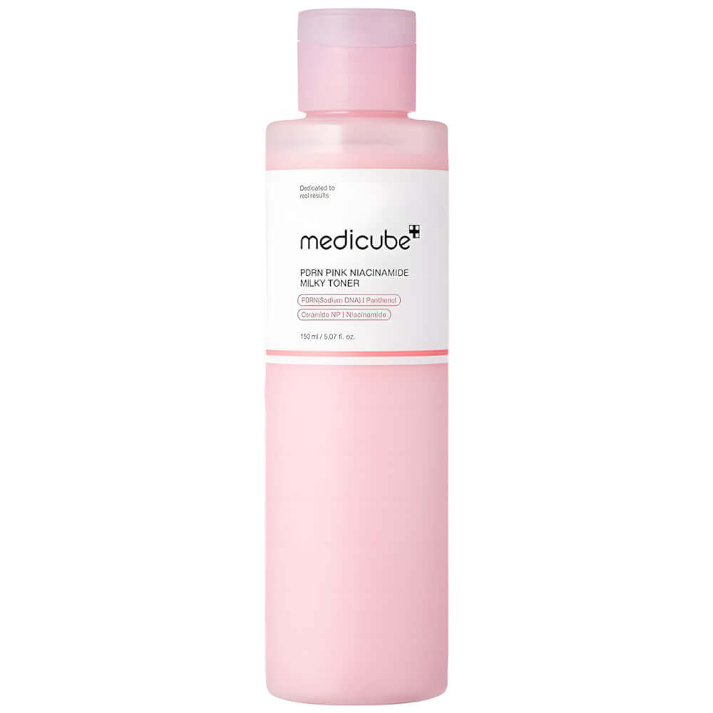 MEDICUBE  Тонер с ПДРН и ниацинамидом PDRN Pink Niacinamide Milky Toner (150мл)