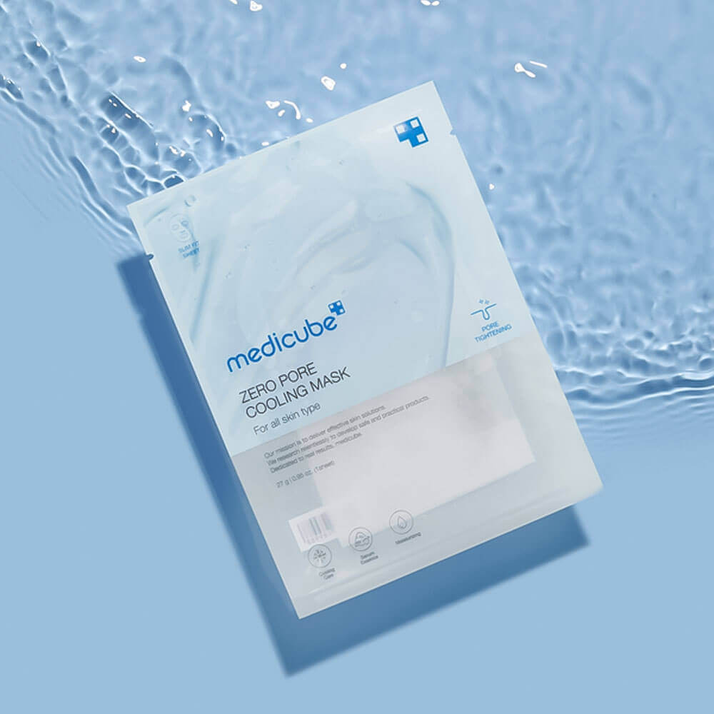 MEDICUBE  Тканевая маска охлаждающая для сужения пор Zero Pore Cooling Mask 5