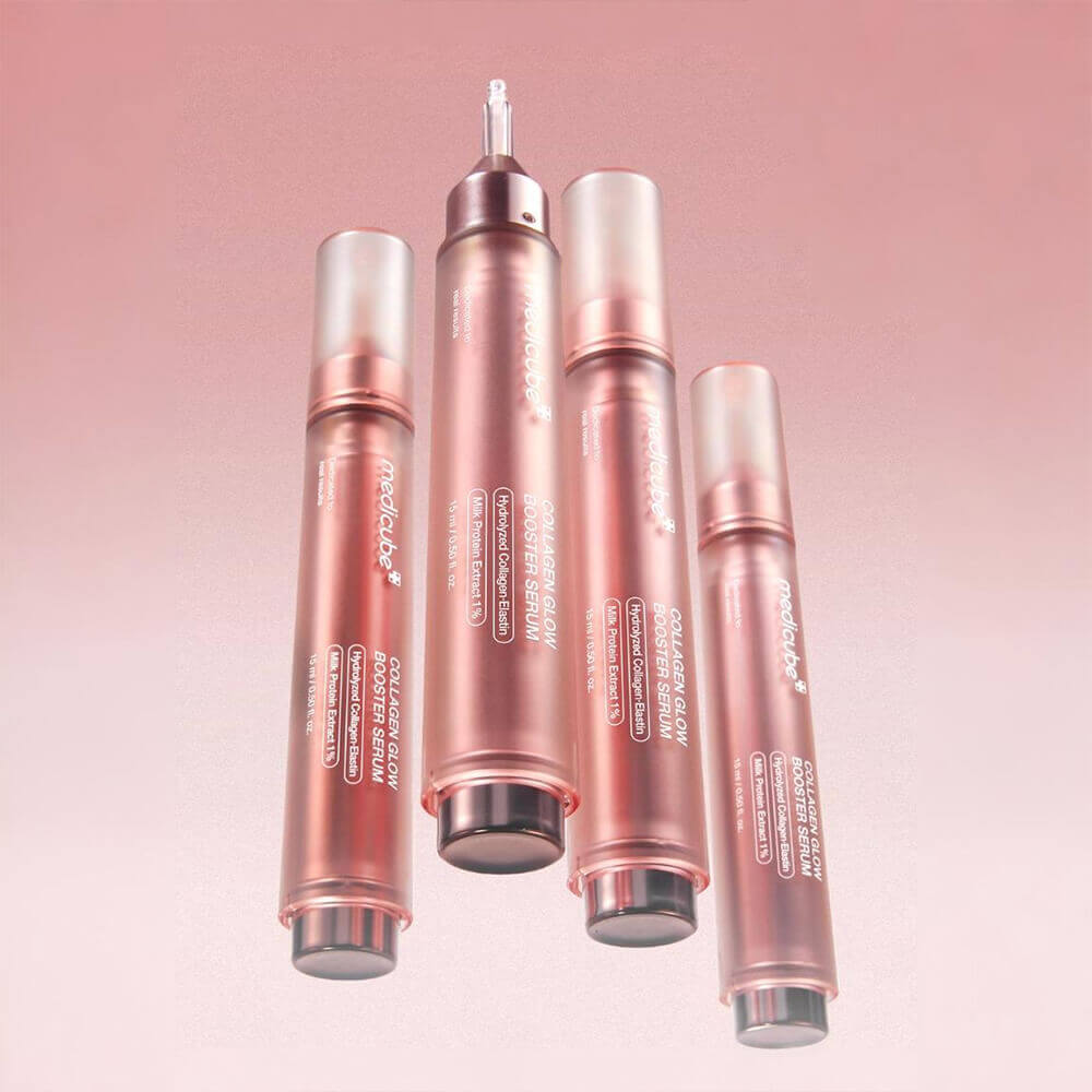 MEDICUBE  Сыворотка разглаживающая с коллагеном и ПДРН Collagen Glow Booster Serum (15мл) 6