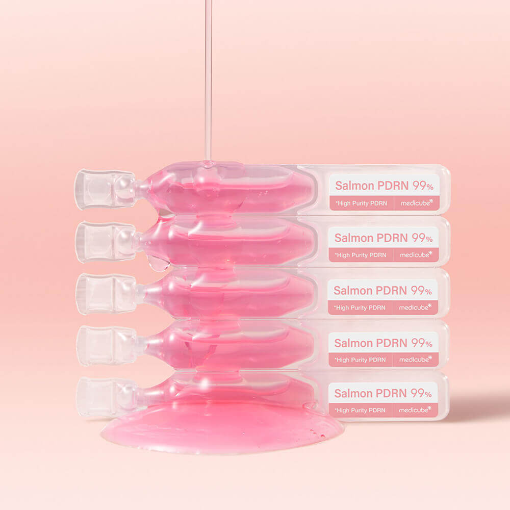 MEDICUBE  Набор концентрированных сывороток с ПДРН и коллагеном PDRN Pink One Day Serum (15мл) 3