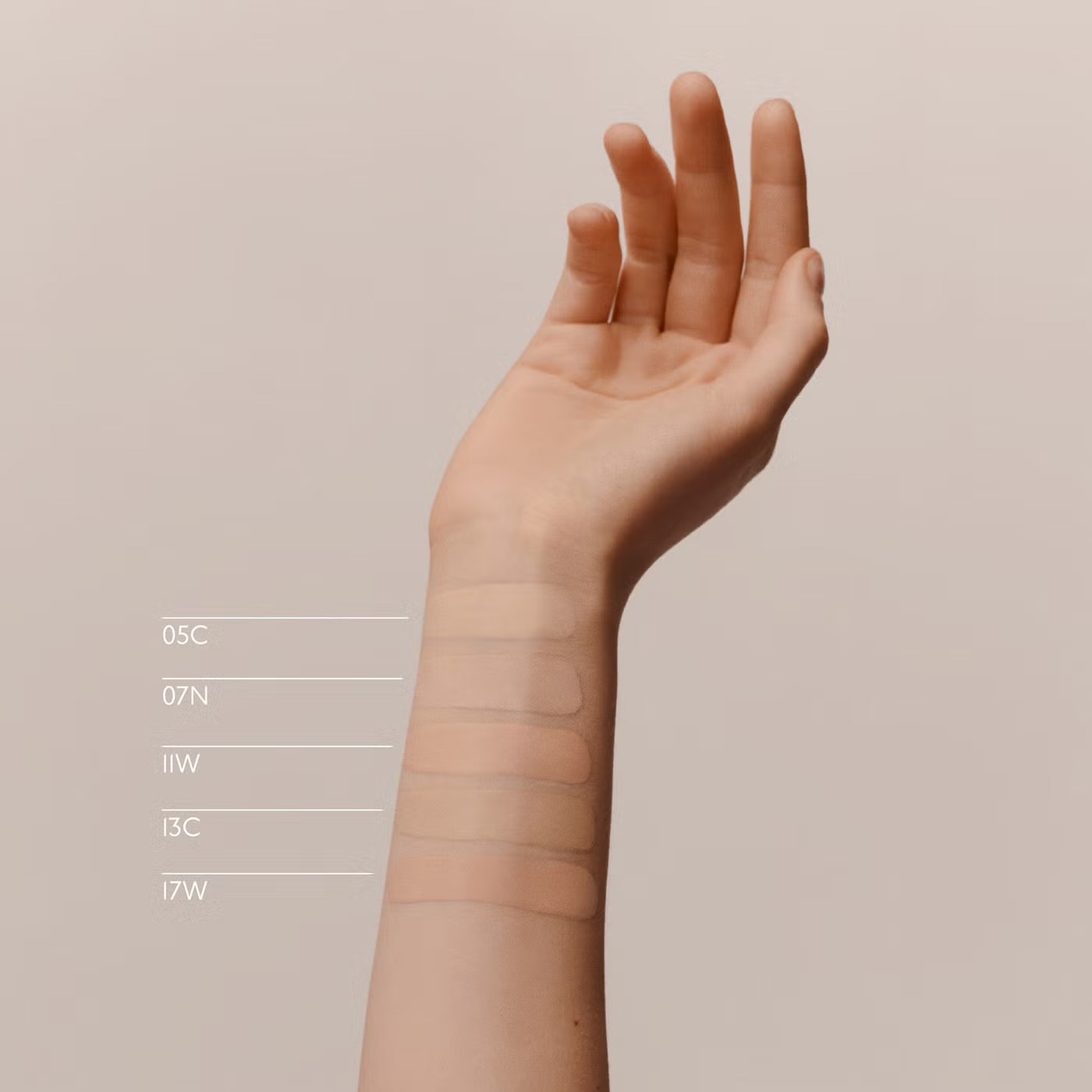 HERMÈS PLEIN AIR Тональный крем Luminous matte skincare foundation. 05C Nata 3