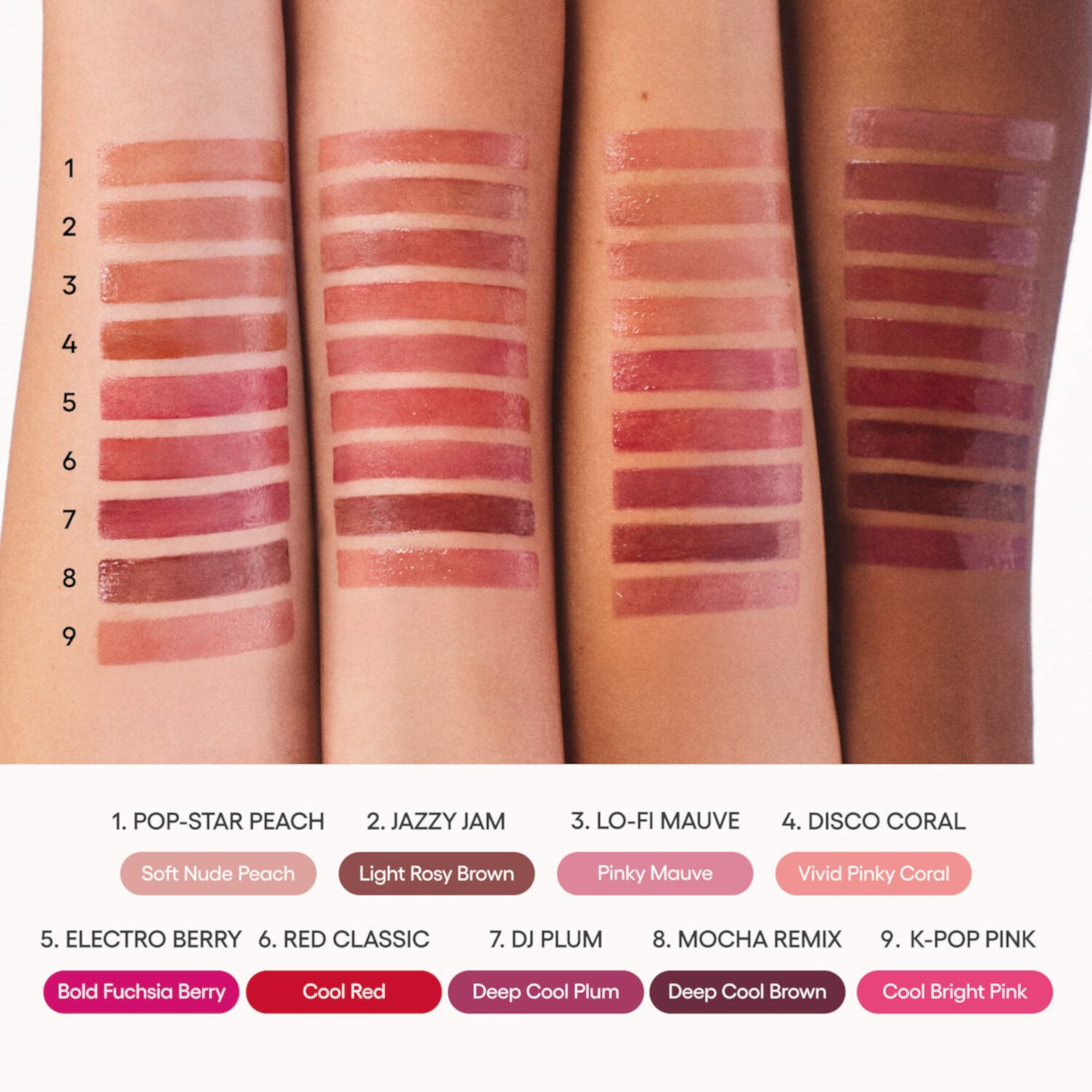 Laneige Тинт-масло для губ JuicePop Box Lip Tint в оттенке Jazzy Jam, 4,5 гр 7