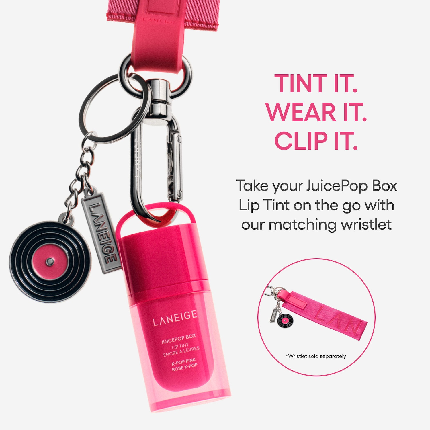 Laneige Тинт-масло для губ JuicePop Box Lip Tint в оттенке Pop-Star Peach, 4,5 гр 4