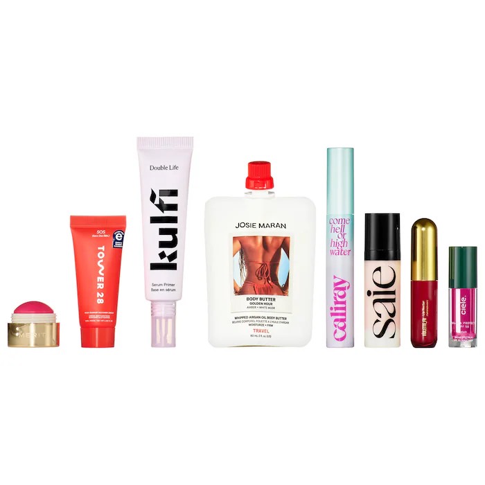 Sephora Favorites Лимитированный набор декоративной косметики Clean Me Up Kit Makeup Value Set 3