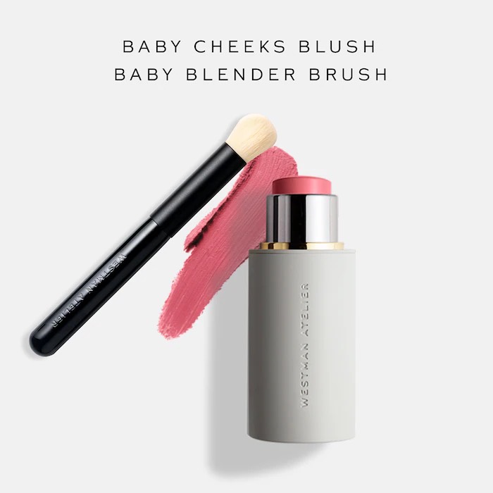 WESTMAN ATELIER Кисть для растушевки Baby Blender Brush 2