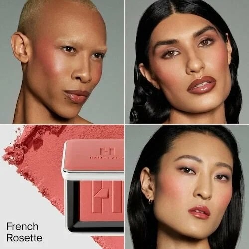 HAUS LABS BY LADY GAGA  Румяна-пудра с ферментированной арникой  COLOR FUSE BLUSH POWDER в оттенке French Rosette 2