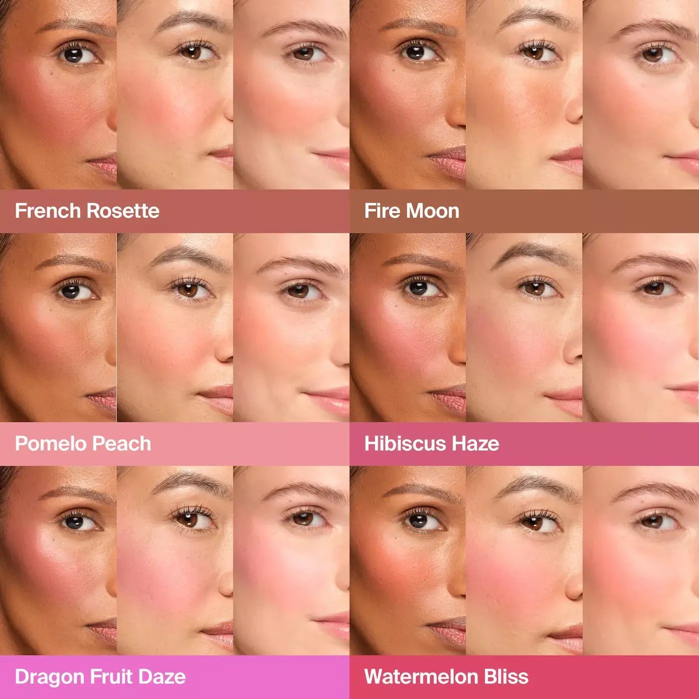 HAUS LABS BY LADY GAGA  Румяна-пудра с ферментированной арникой  COLOR FUSE BLUSH POWDER в оттенке French Rosette 3