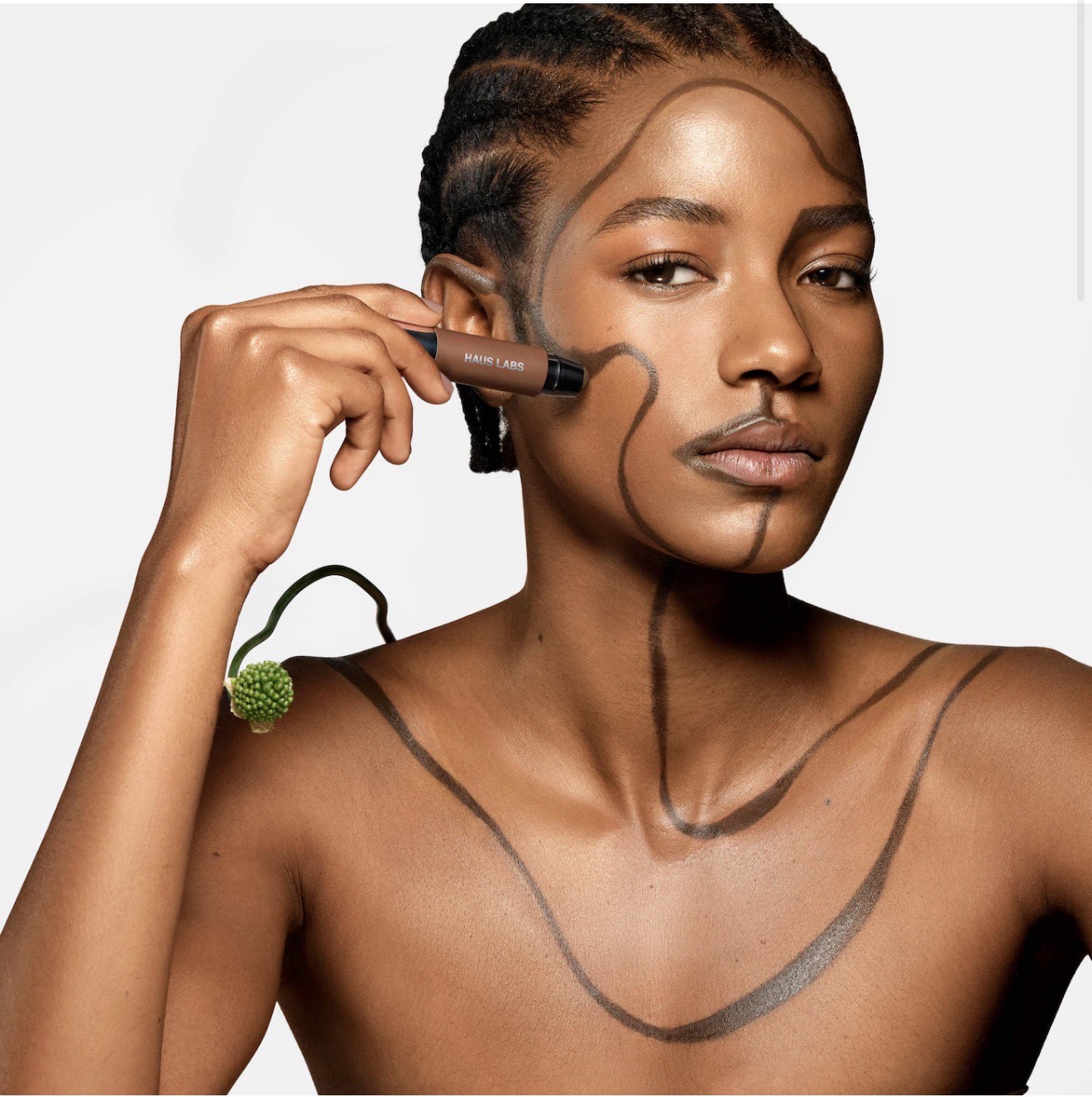 HAUS LABS BY LADY GAGA скульптор для лица в стике Precision Sculpt Shaping Balm Contour Stick оттенок Angle 4