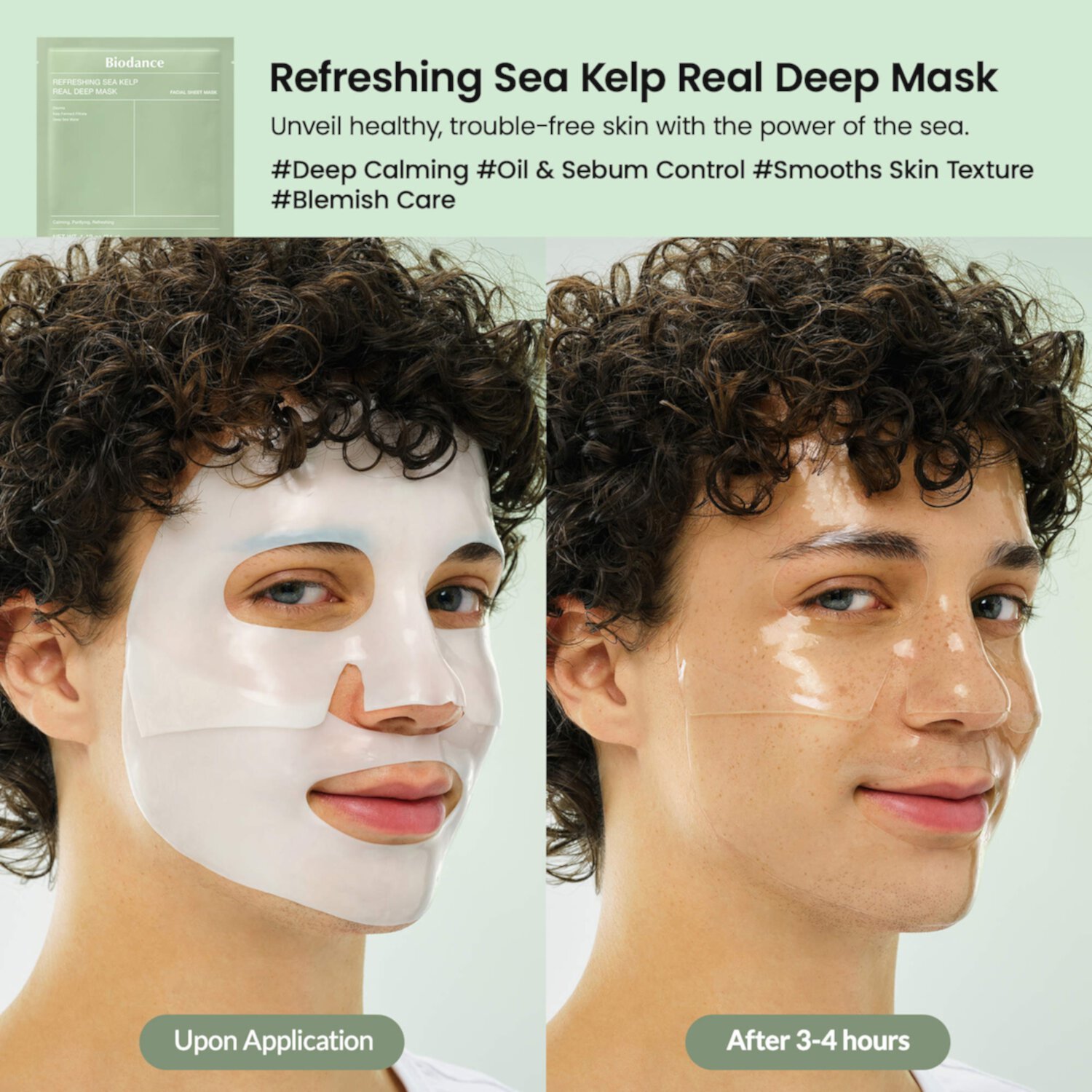 Biodance Real Deep Mask Gift Set, набор масок, 4*34 мл 3