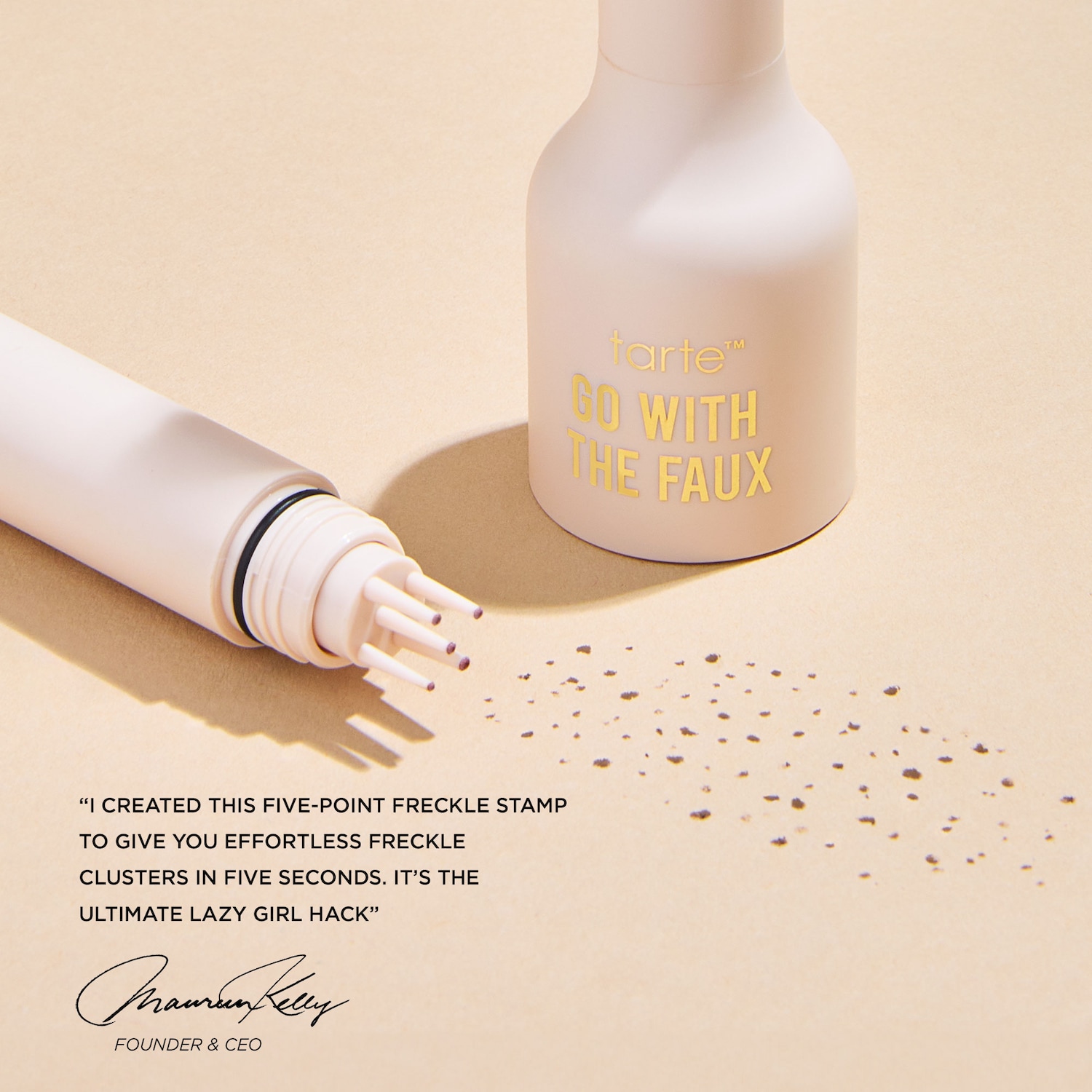 Штамп для веснушек Tarte Go With the Faux Freckle, Deep, 5-точечная. цвет  Light medium 5