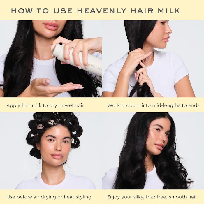 Emi Jay Несмываемый кондиционер-сыворотка для волос Heavenly Hair Milk Vanilla Leave-In Conditioner Hair Serum 6