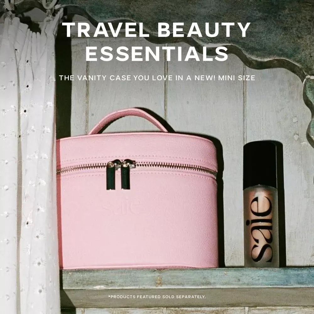 SAIE Бьюти-кейс THE MINI VANITY CASE, LIGHT PINK 7