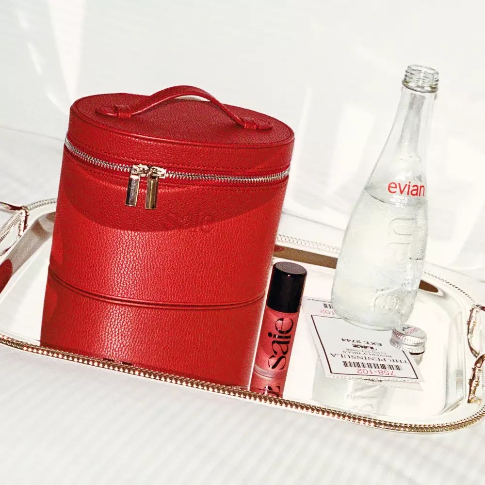SAIE Бьюти-кейс THE MINI VANITY CASE, RED 7