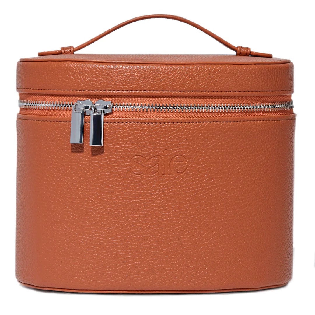 SAIE Бьюти-кейс THE VANITY CASE, CARAMEL BROWN
