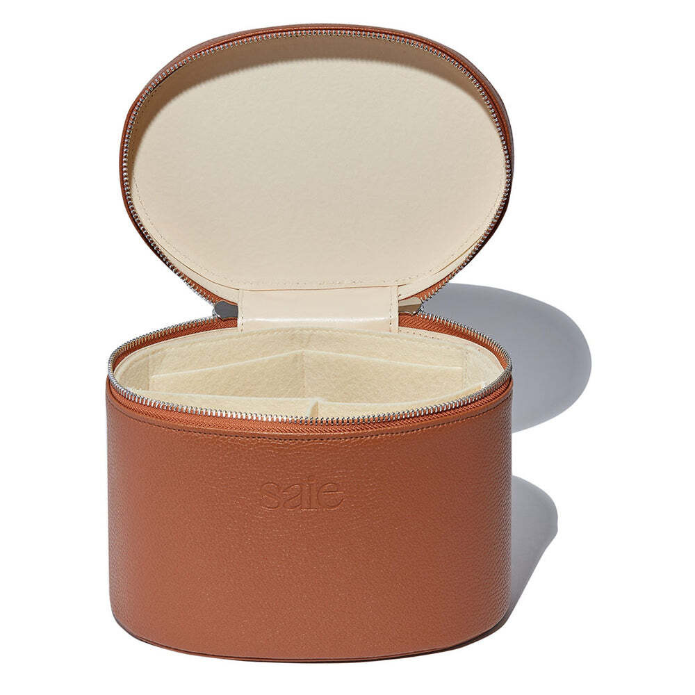SAIE Бьюти-кейс THE VANITY CASE, CARAMEL BROWN 2