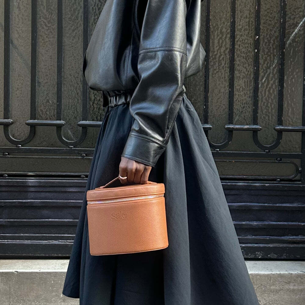 SAIE Бьюти-кейс THE VANITY CASE, CARAMEL BROWN 5