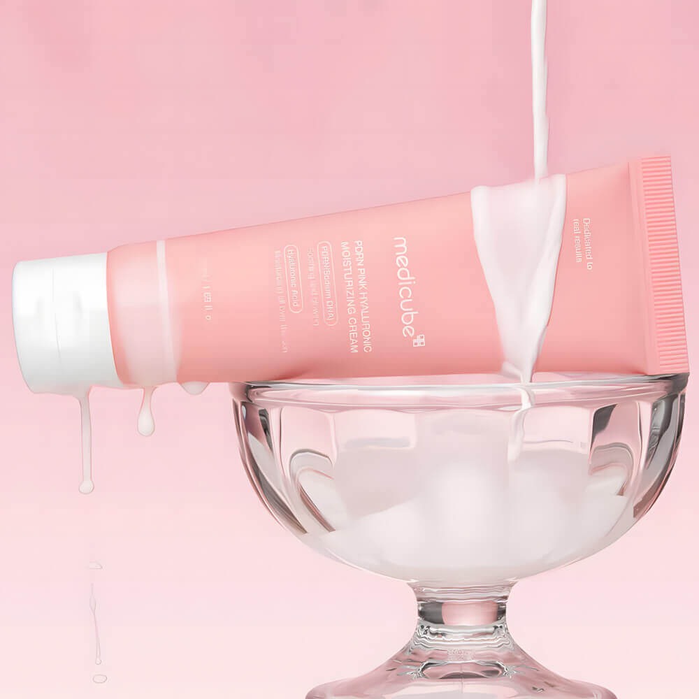 Увлажняющий крем с ПДРН и гиалуроновой кислотой medicube PDRN Pink Hyaluronic Moisturizing Cream 4