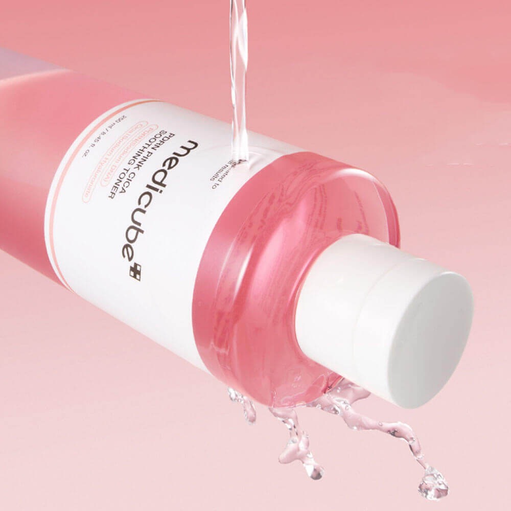 Успокаивающий тонер с ПДРН и центеллой medicube PDRN Pink CICA Soothing Toner 5