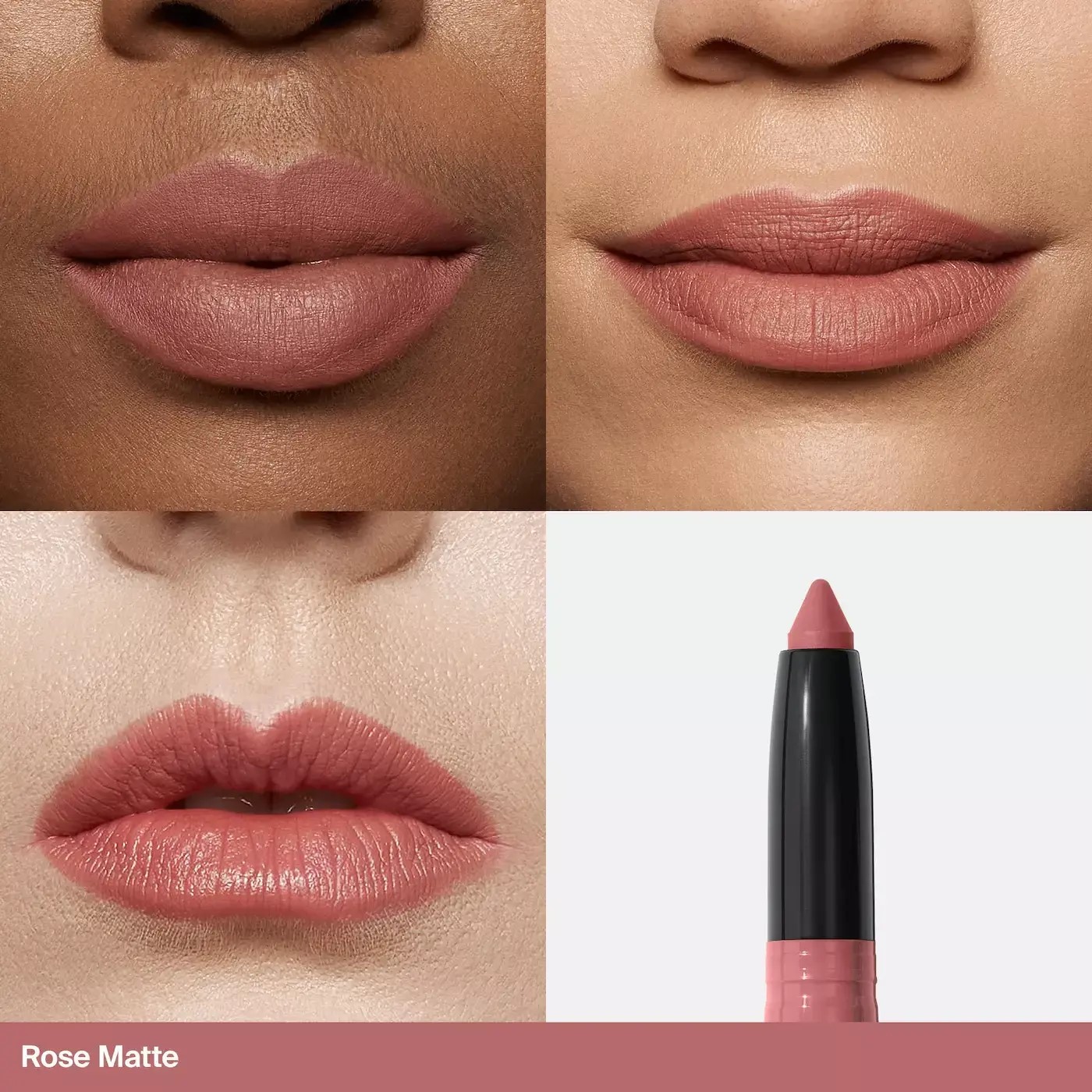 Haus Labs Контурный карандаш для губ Le Monster Lip Crayon Vegan Lipstick and Lip Liner оттенок Rose Matte 2