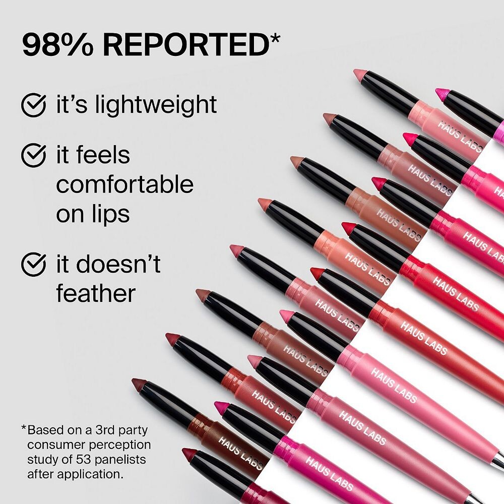 Haus Labs Контурный карандаш для губ Le Monster Lip Crayon Vegan Lipstick and Lip Liner оттенок Scarlet Matte 6