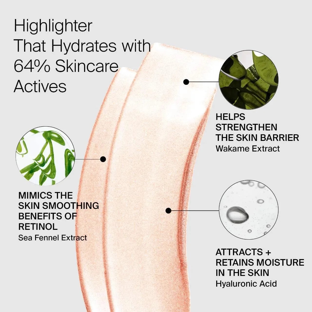 Haus Labs Хайлайтер-стик Bio-Radiant Glassy Balm Highlighter Stick оттенок Glassy Citrine 4
