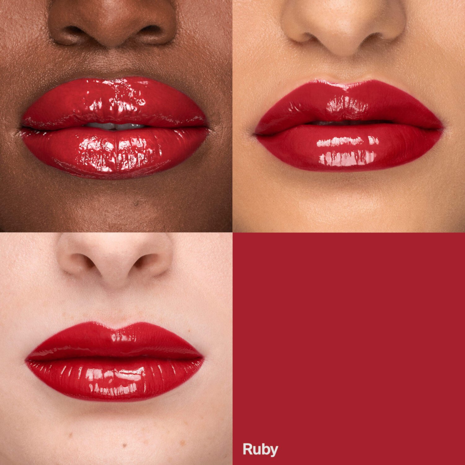 Haus Labs Жидкая помада Atomic Shake High-Shine Longwear Lip Lacquer Lipstick оттенок Ruby 2