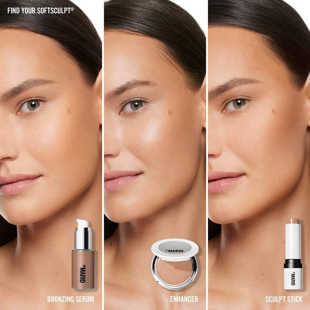Make Up by Mario Многофункциональная бронзирующая и моделирующая сыворотка с гиалуроновой кислотой SoftSculpt® Multi-Use Bronzing & Shaping Serum with Hyaluronic Acid оттенок  Light, 30 мл 3