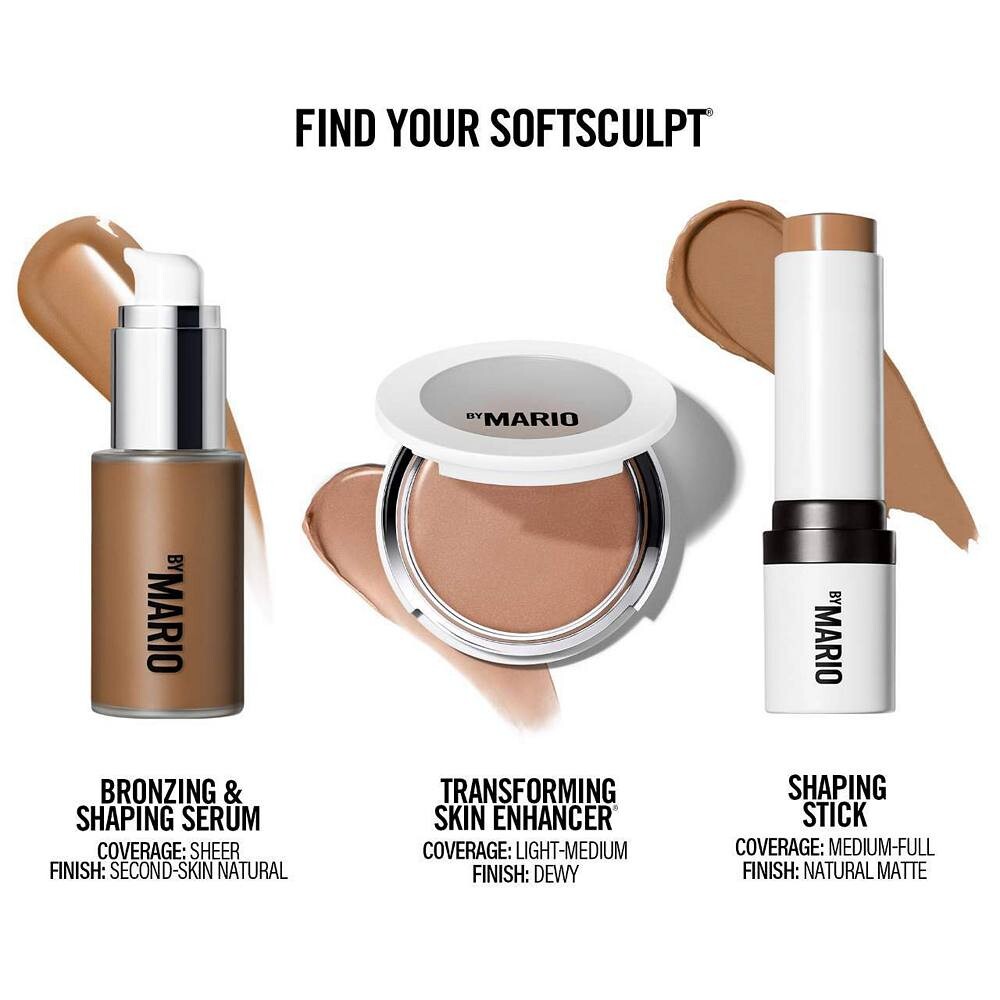 Make Up by Mario Многофункциональная бронзирующая и моделирующая сыворотка с гиалуроновой кислотой SoftSculpt® Multi-Use Bronzing & Shaping Serum with Hyaluronic Acid оттенок  Light Medium, 30 мл 10