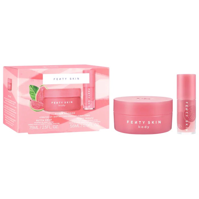 Fenty Beauty Лимитированный набор Guava Goodiez: Guava Lip + Mini Butta Drop Set
