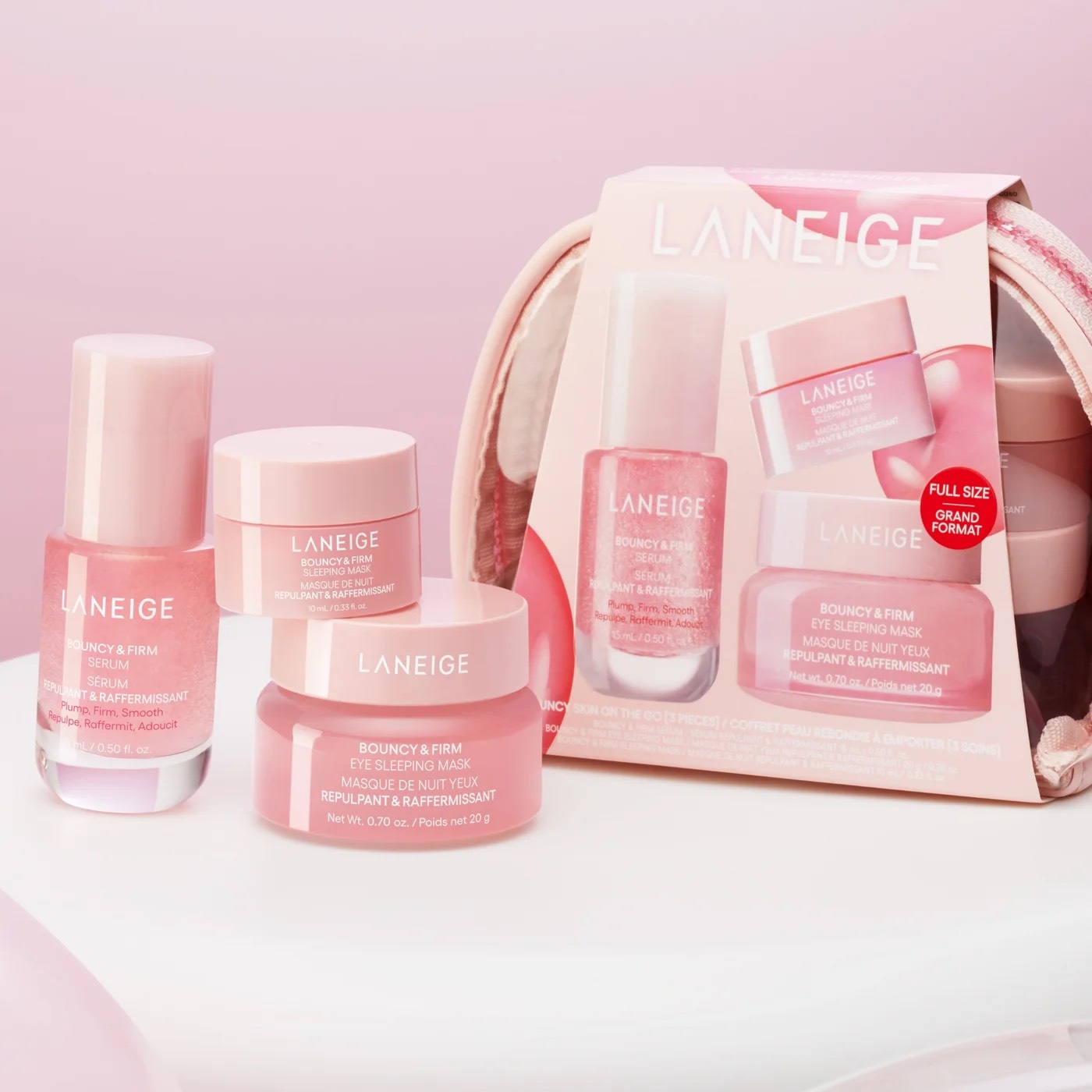 Laneige Набор для губ Bouncy Skin On The Go Set 6