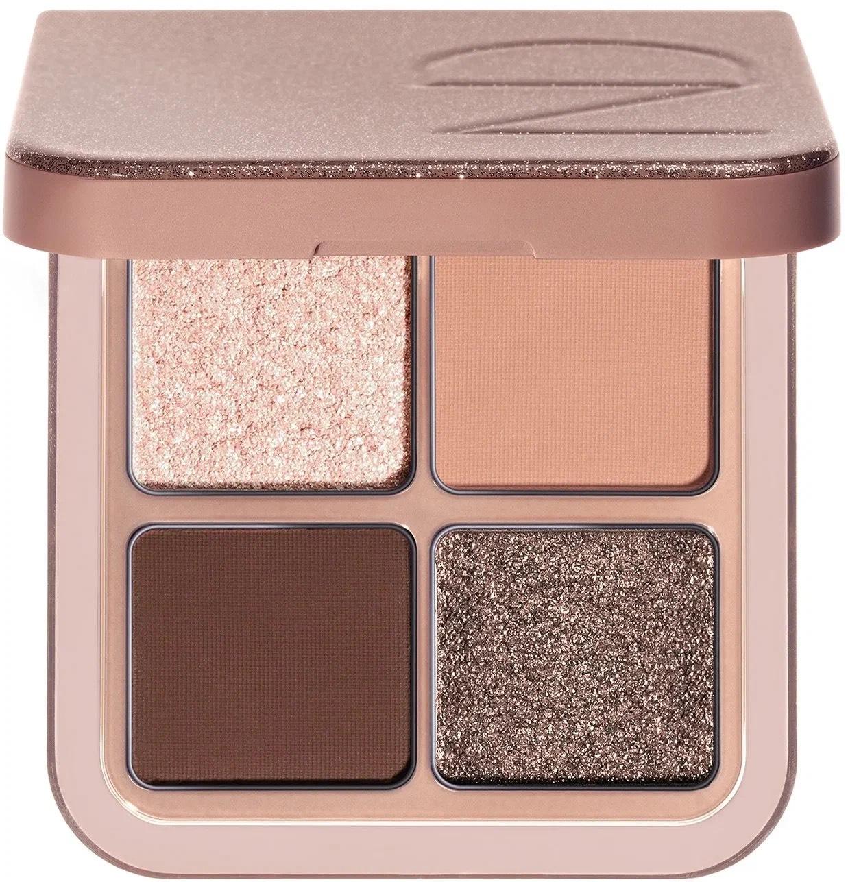 Natasha Denona Палетка теней для век Luxe Glam Compact Quad Eyeshadow Palette, Nude, 10 г