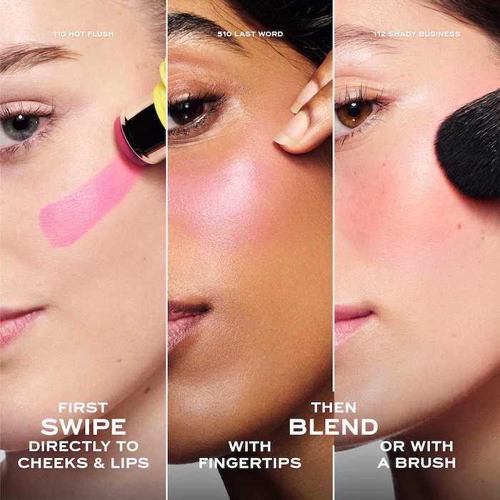 Marc Jacobs Beauty  Стик-румяна Joystick Buildable Cream Blush Stick. 110 Hot Flush 4