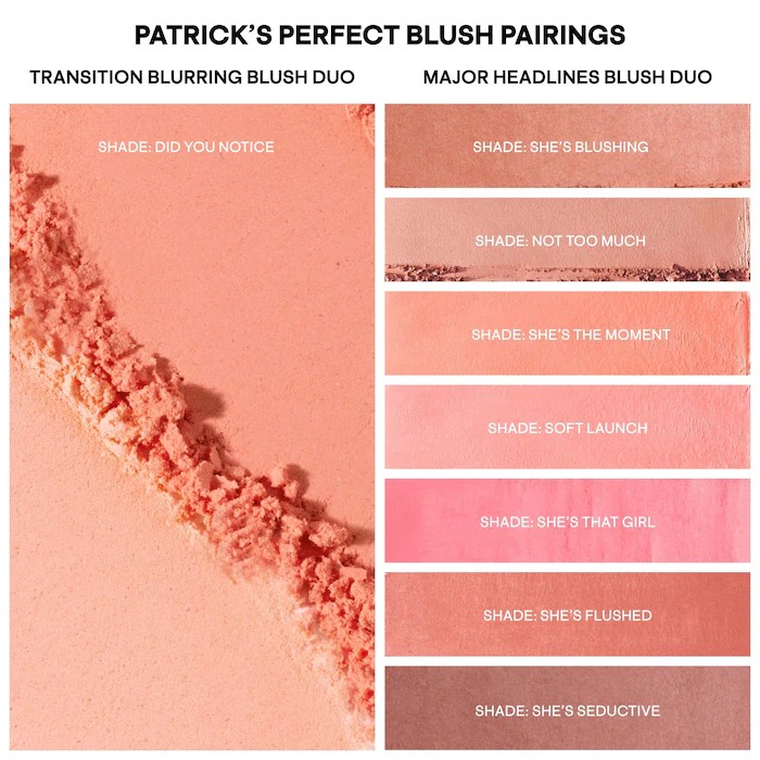 Румяна для зоны под глазами Major Headlines Transition Blurring Under Eye Blush Duo, Did you Notice 4