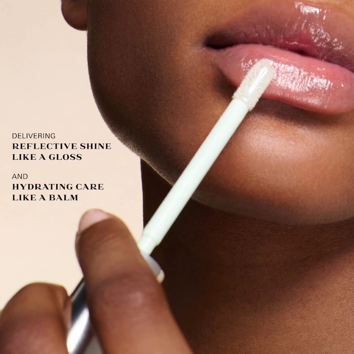 Prada  Увлажняющий блеск для губ Prada Reflection Glossy Liquid Lip Balm, U002 Banana Yellow 4
