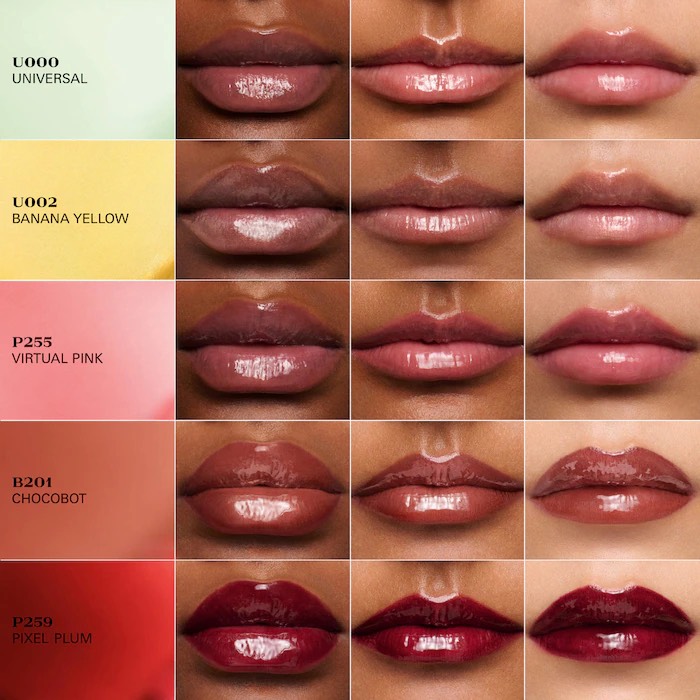 Prada  Увлажняющий блеск для губ Prada Reflection Glossy Liquid Lip Balm, U002 Banana Yellow 5