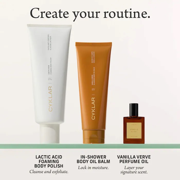 CYKLAR  Бальзам-масло для тела Vanilla Verve In-Shower Body Oil Balm with Ceramides 7