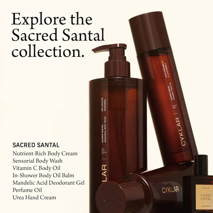 CYKLAR Питательный крем для тела Nutrient Rich Body Cream, Sacred Santal 9