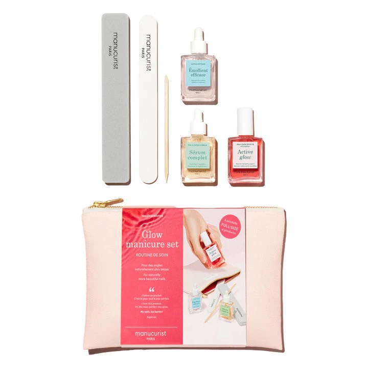 manucurist Glow Manicure Set Набор для ухода за ногтями и кутикулой