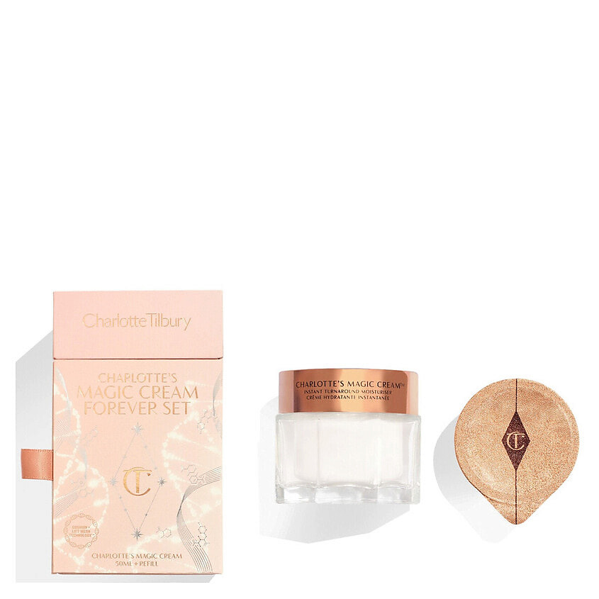CHARLOTTE TILBURY Набор для ухода за лицом Magic Cream Forever Set, 50 мл + рефилл