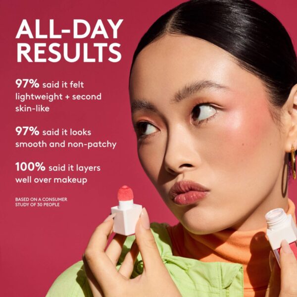 Fenty Beauty Shake 'N Play Buildable Liquid Blush. Bow'Peep 01 5