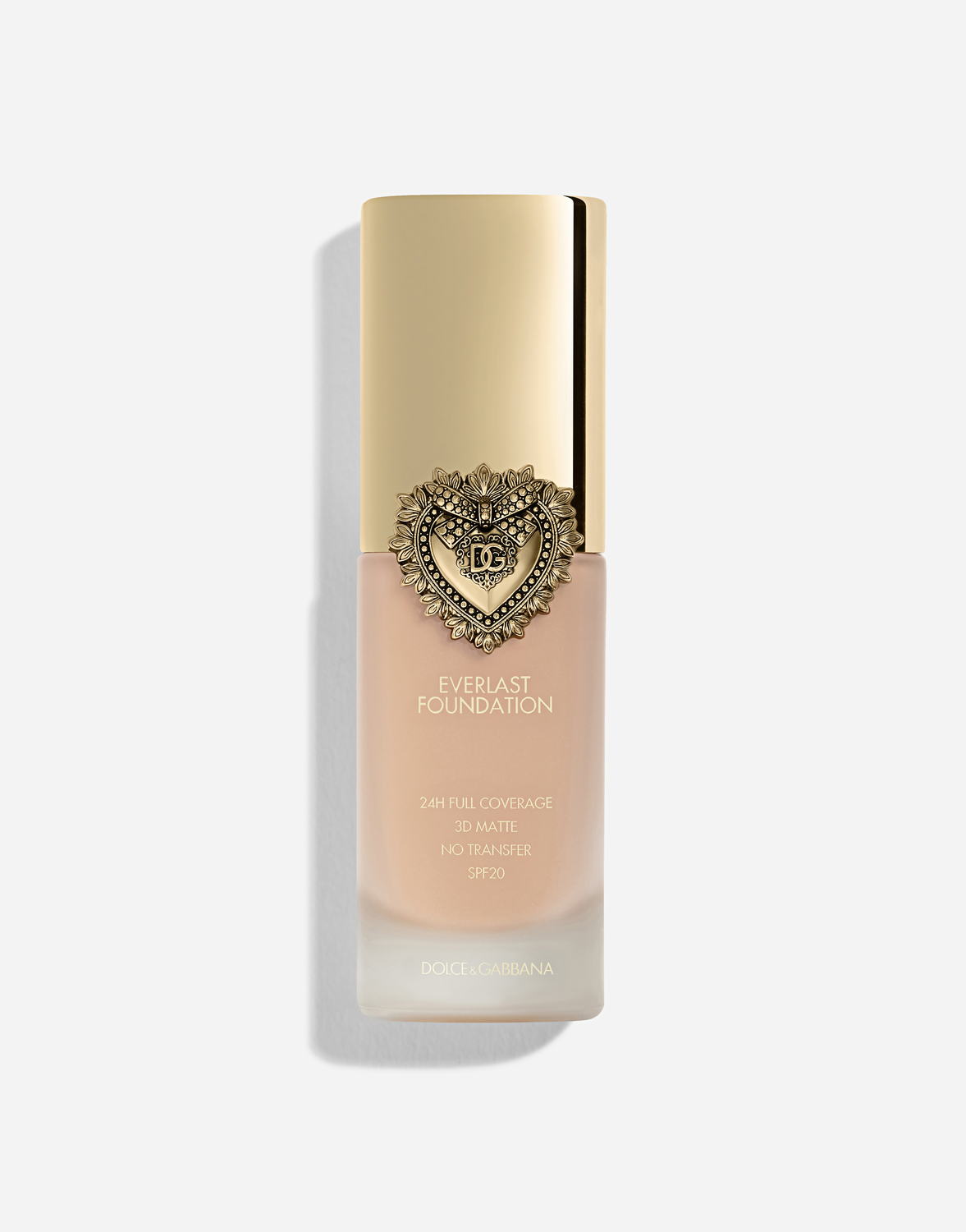 DOLCE & GABBANA Матовая тональная основа Everlast foundation SPF20 PA+++, 05N Light, 27 мл