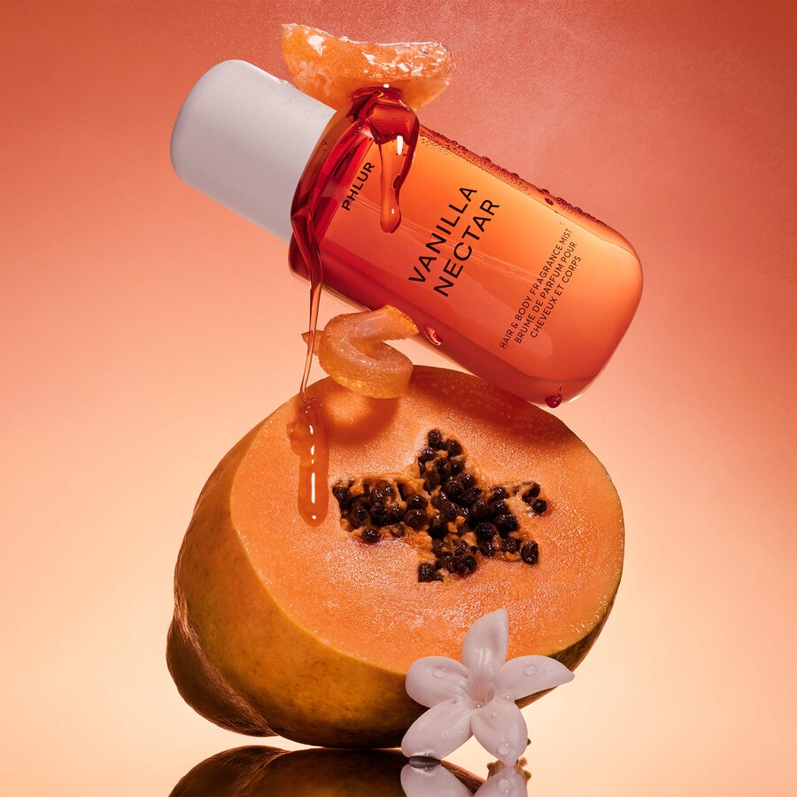 PHLUR Mini Vanilla Skin Body & Hair Fragrance Mist, спрей для тела и волос с ароматом ванильного нектара, 90 мл 4