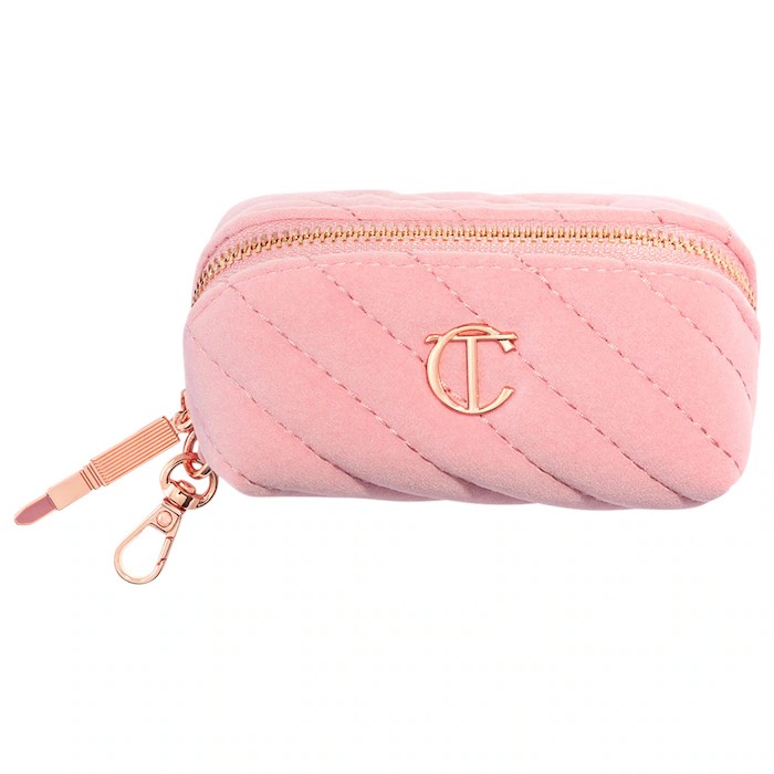 Charlotte Tilbury  Мини косметичка Mini Pillow Talk Makeup Charm Bag
