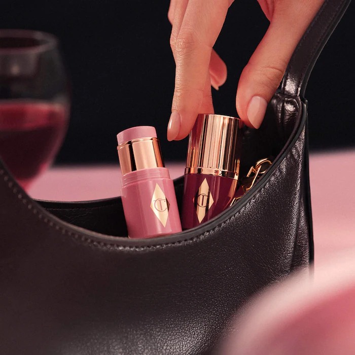Мини-румяна в стике Charlotte Tilbury Mini Unreal Blush Healthy Glow Stick, CHERRY GLOW 9
