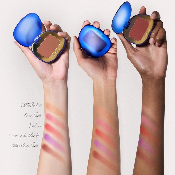 VIOLETTE_FR Кремовые румяна PLUME BLUSH Feather Matte Cream-to-Powder Cheek Melt, Latte Praline 6