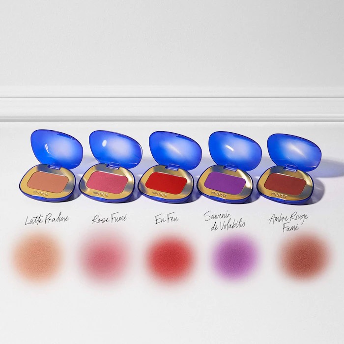 VIOLETTE_FR Кремовые румяна PLUME BLUSH Feather Matte Cream-to-Powder Cheek Melt, Latte Praline 7